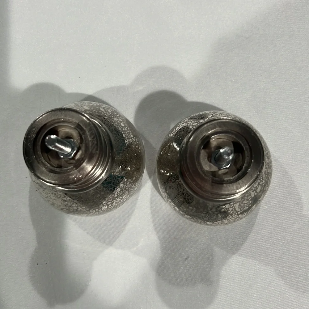 Curtain rod finials. Set of 2.